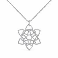 Necklace Recarlo Woman in Gold Diamante ZP 487/B